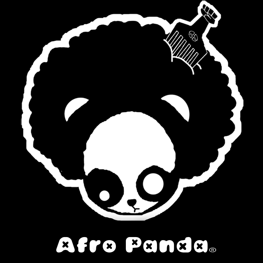 Afro Panda exploring a jungle